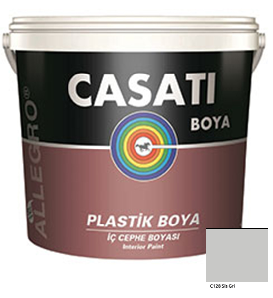 Casati Allegro Plastik Su Bazlı İç Cephe Boyası Sis Gri