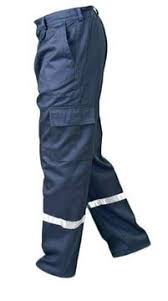 Reflektörlü Teknik İş Pantolonu 16X12 (Yazlık) Lacivert