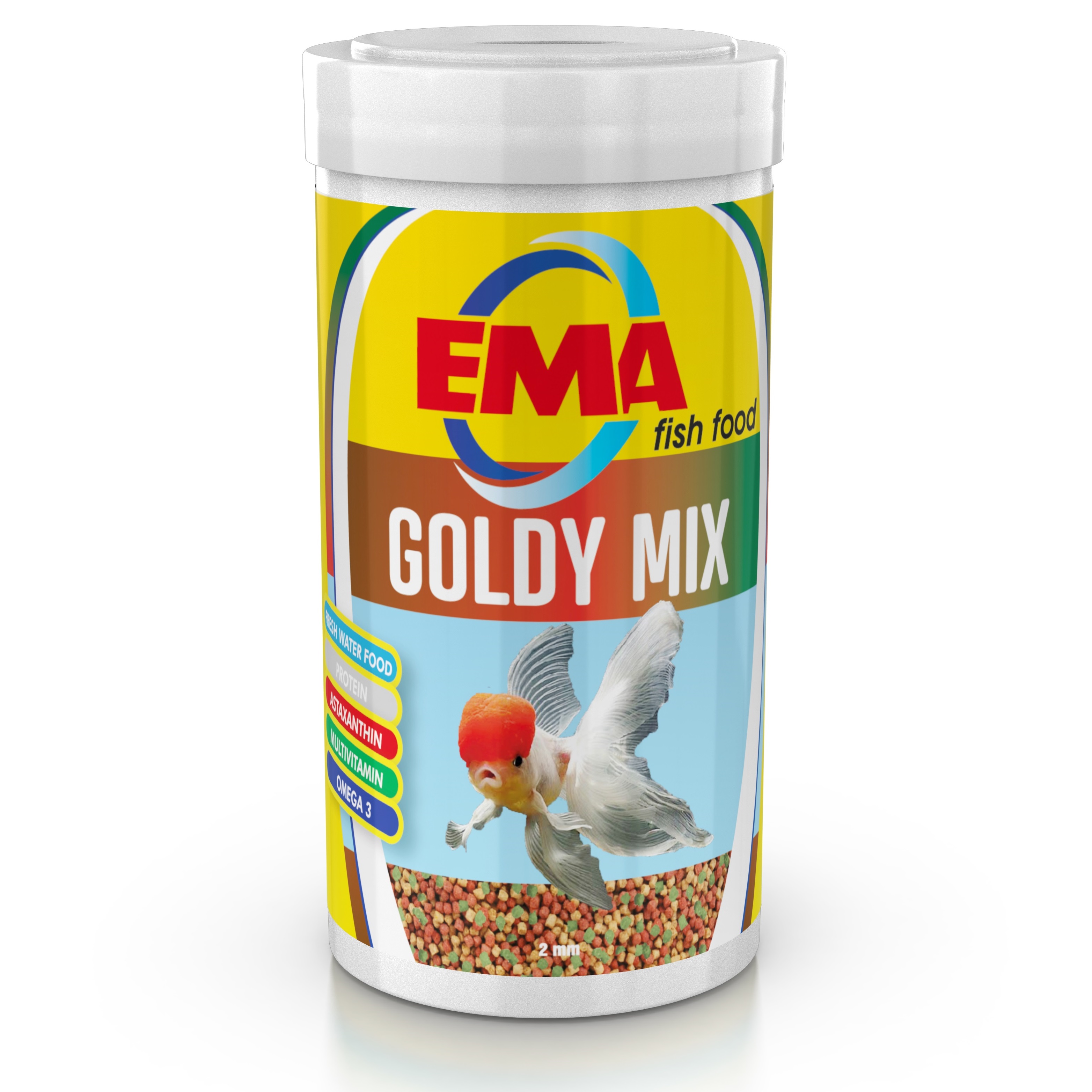Ema Goldy Mix Granulat 100 Ml Japon Balığı Yemi