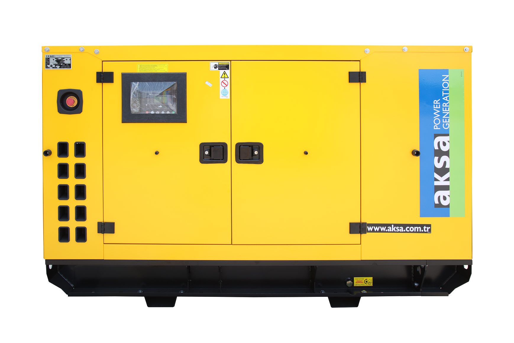 Générateur diesel automatique Aksa 70 kva kraft cabine