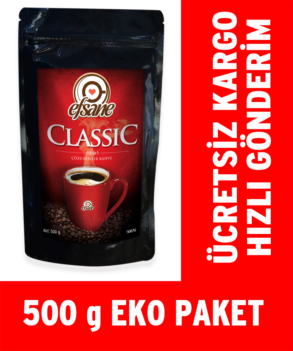 Efsane Classic Çözünebilir Kahve 500 G