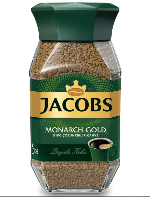 Jacobs Monarch Gold Kahve Cam 100 G