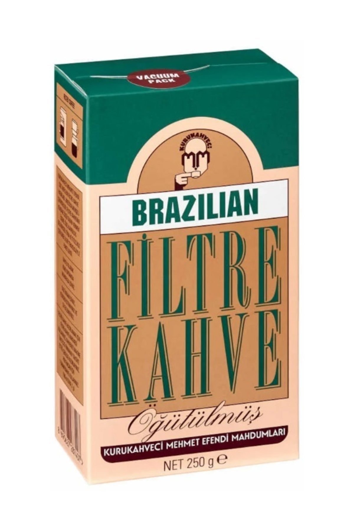 Kurukahveci Mehmet Efendi Brazilian Filtre Kahve 250 G