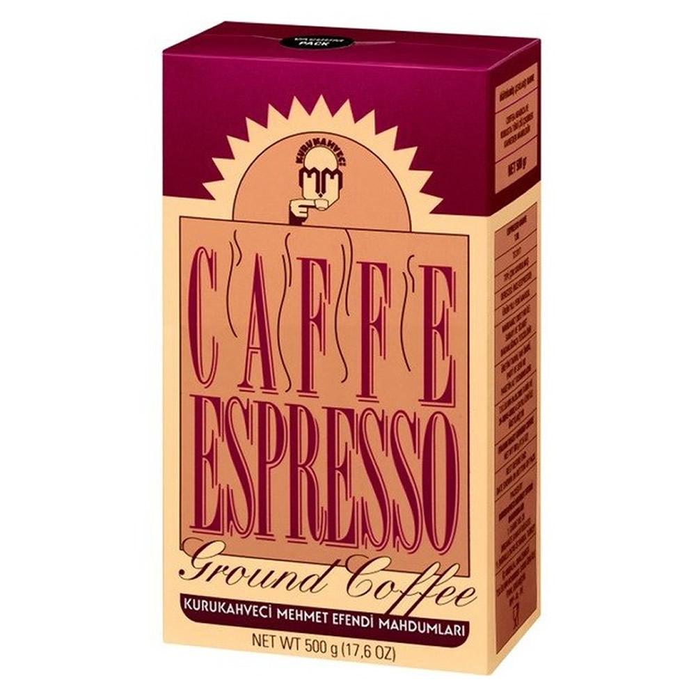 Kurukahveci Mehmet Efendi Caffe Espresso Filtre Kahve 500 G