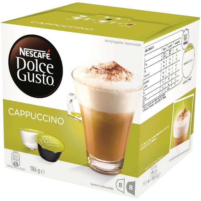 Nescafe Dolce Gusto Cappuccino Kapsül Kahve 16'lı