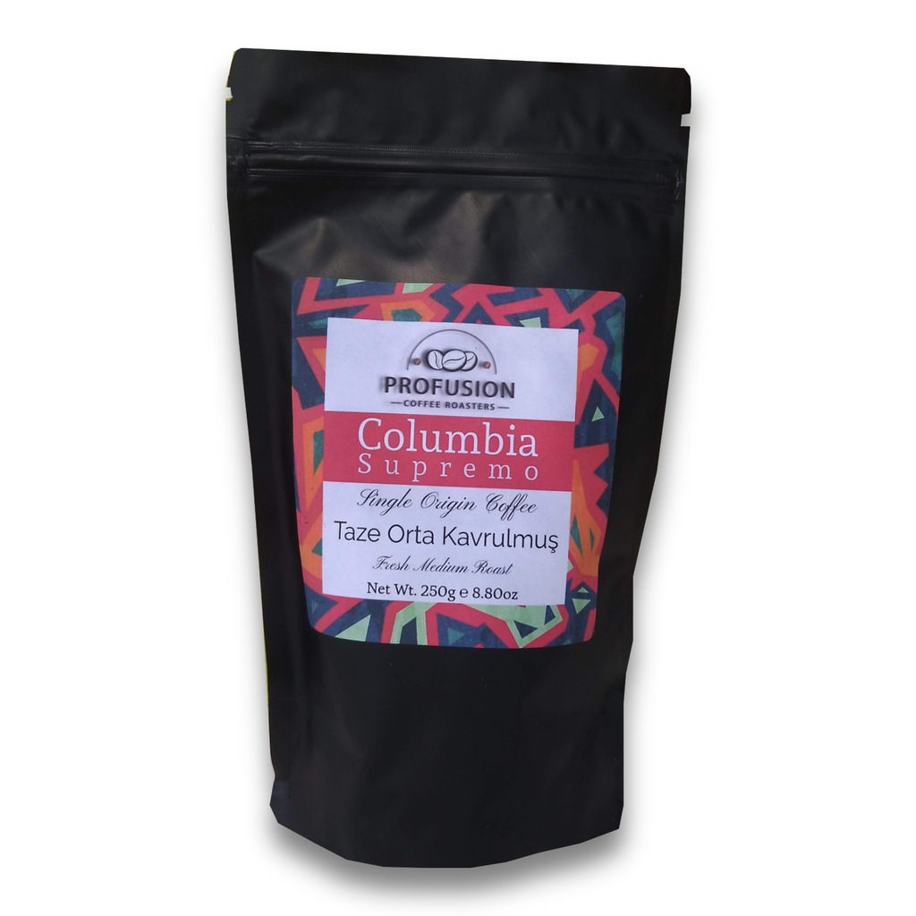 Profusion Coffee Taze Kolombiya (Columbia) Supremo Kahve 2 x 250 G