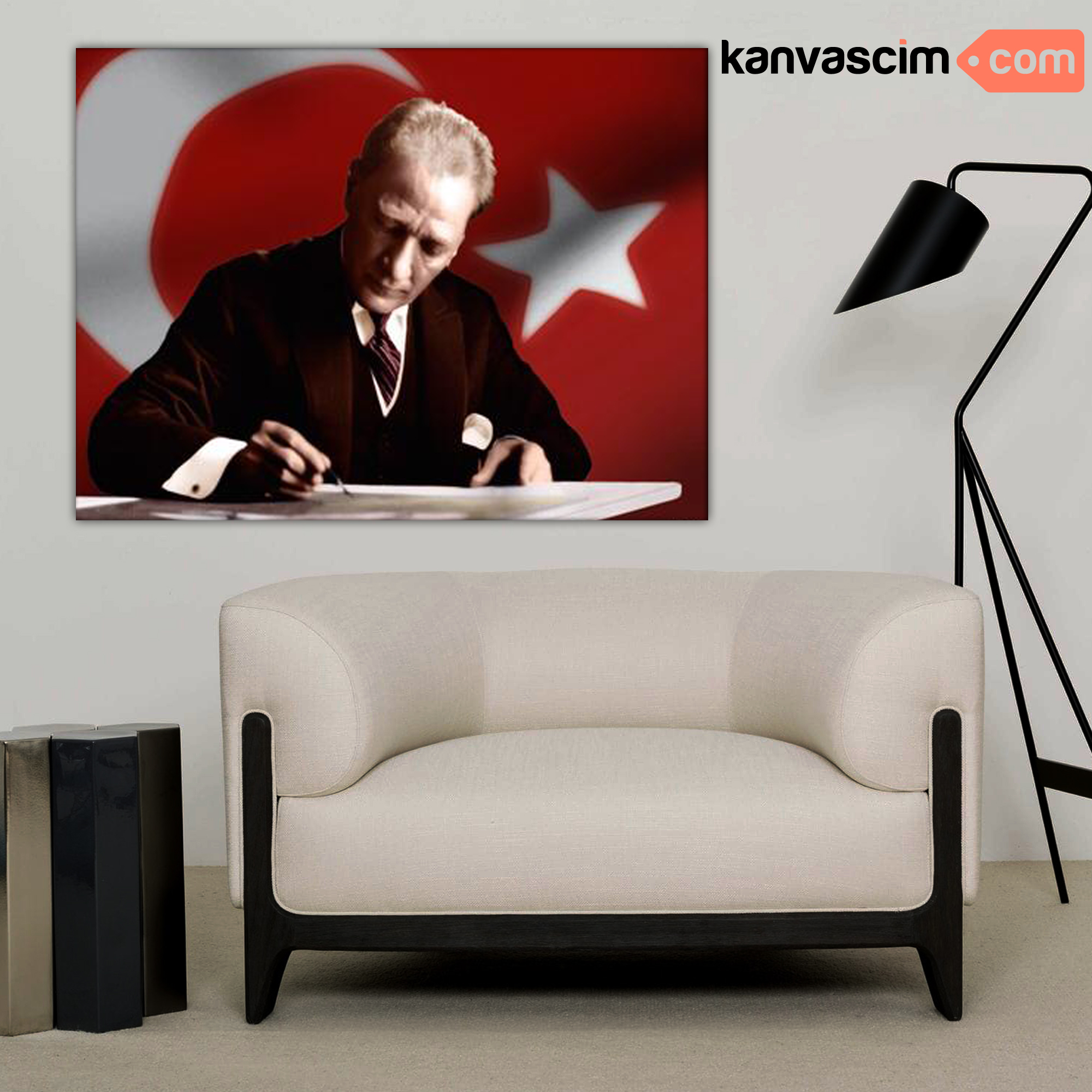 Kanvas Atatürk Tablosu