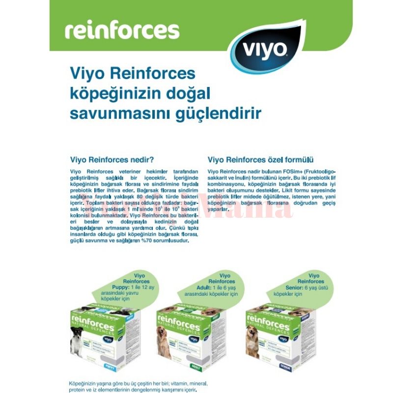 Viyo Reinforces Natural Defences Her Yaştan Kedi İçin 7x30ml *new
