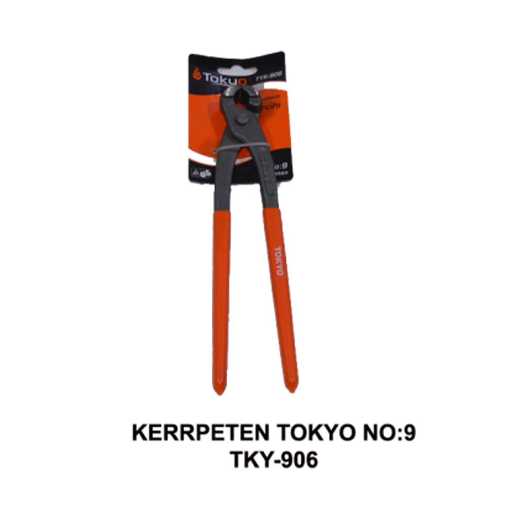 Tokyo Paslanmaz Sert Çelikten Kauçuk Saplı Kerpeten No:8 TKY-905