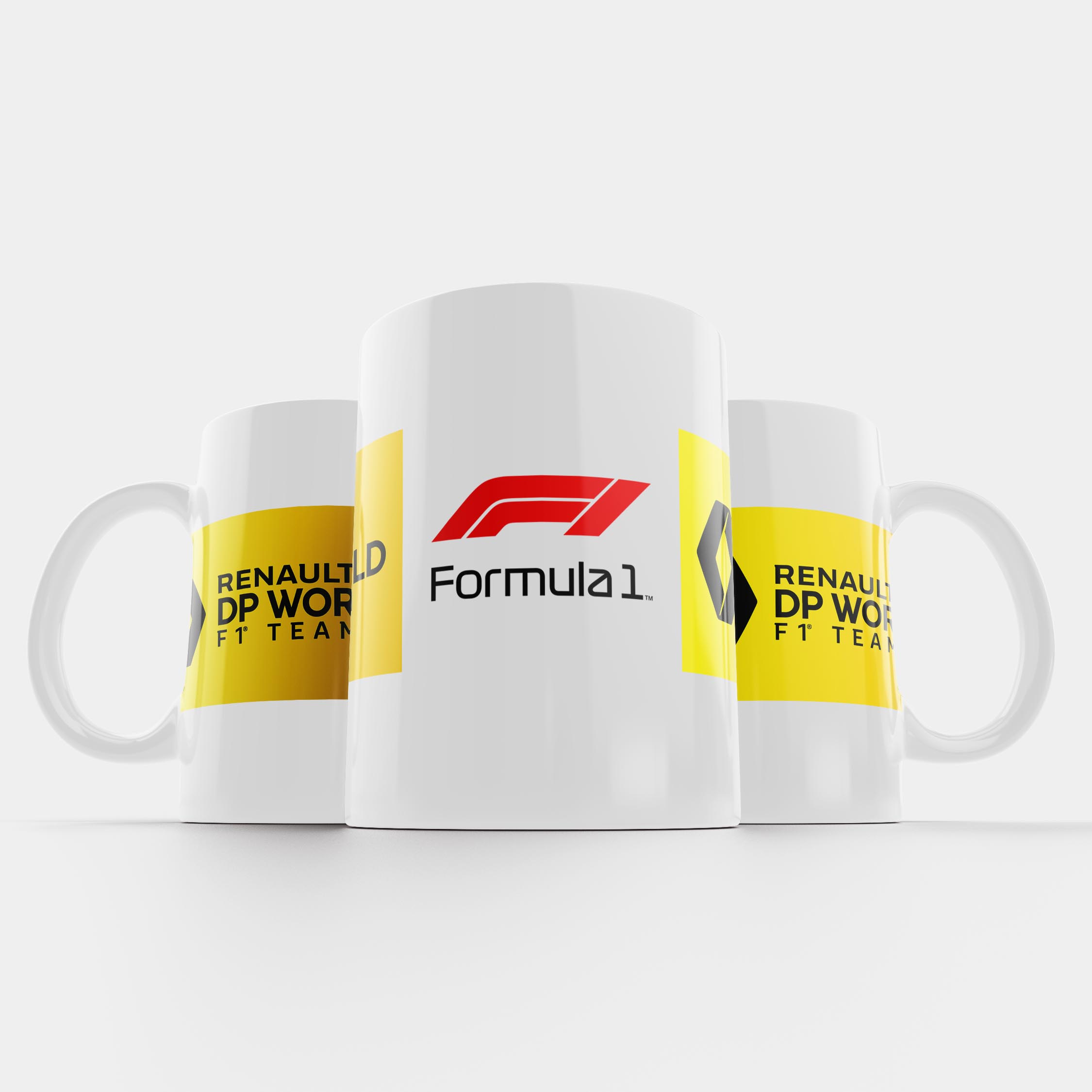 F1 - Renault 2020 Mug Kupa Bardak - Porselen