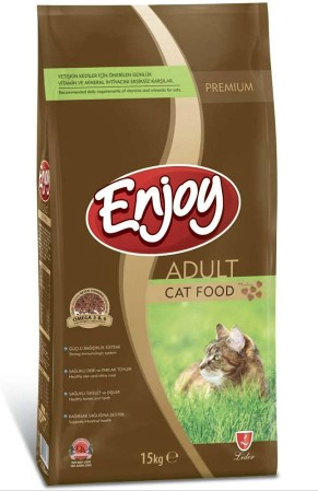 Enjoy Cat Food Tavuklu Yetişkin Kedi Maması 15 KG