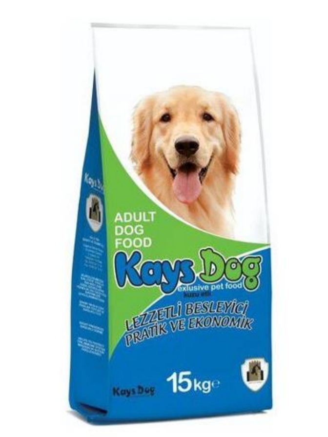 Kays Dog Kuzu Etli Pirinçli Yetişkin Köpek Maması 15 KG