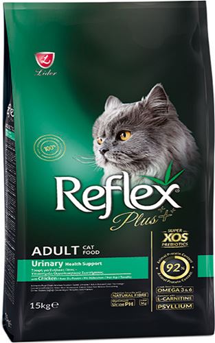 Reflex Plus Urinary Tavuklu Yetişkin Kedi Maması 15 KG