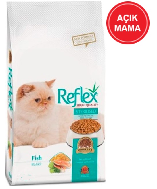 Reflex Sterilised Balıklı Kısırlaştırılmış Yetişkin Kedi Açık Mama 4 KG