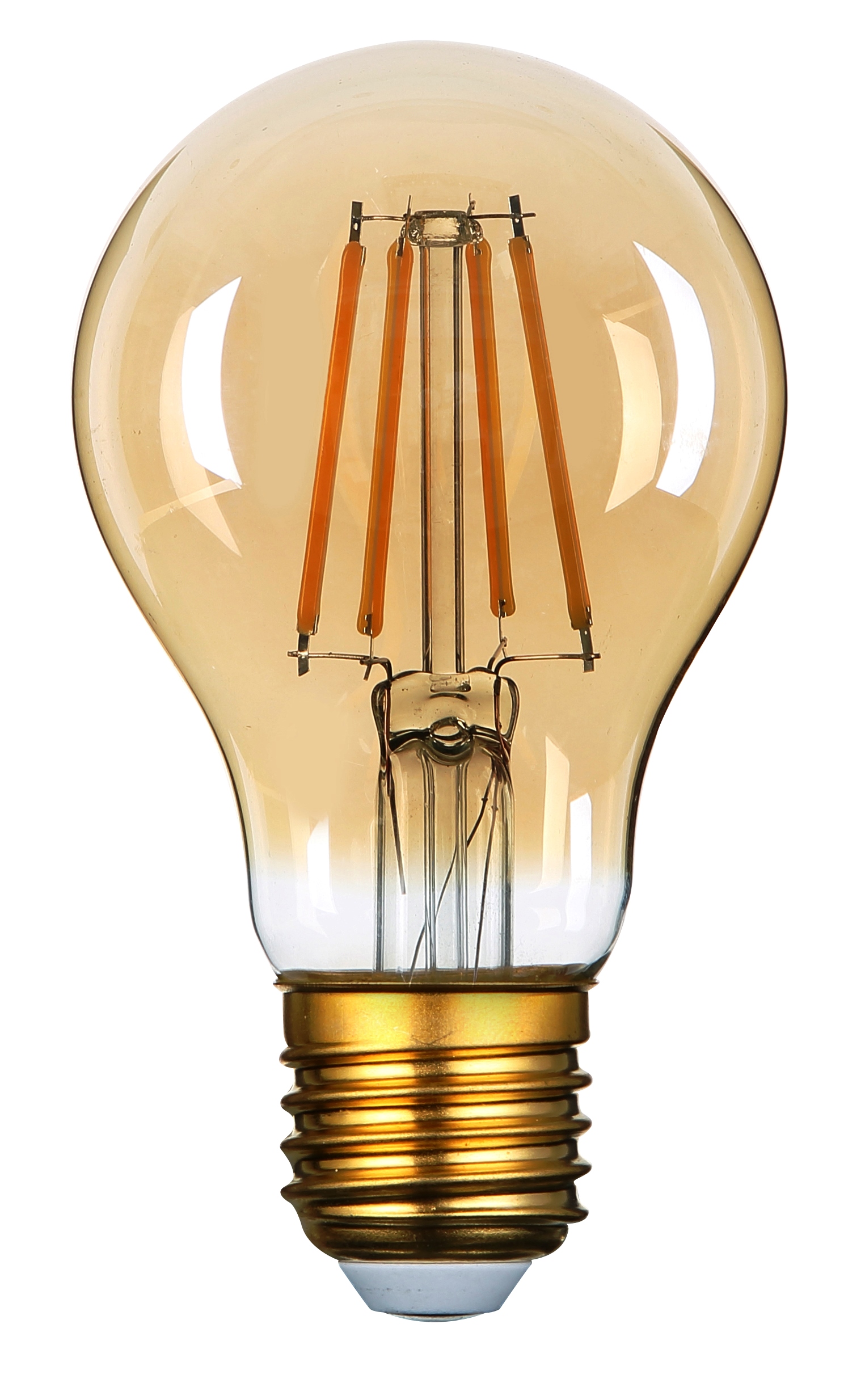A60 4-6 Watt Sarı Beyaz Edison Flamanlı Rustik Led Ampul