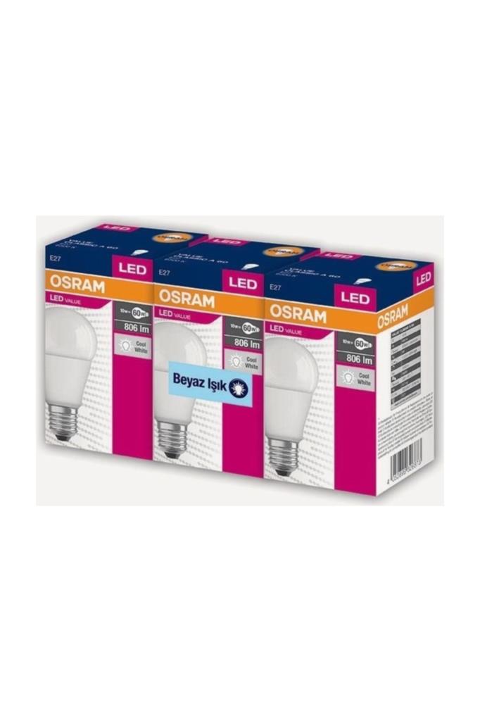 Osram 8,5 Watt Ledli Ampul 3 lü Paket