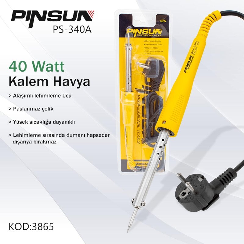 Pinsun PS-330A 40 Watt Kalem Havya