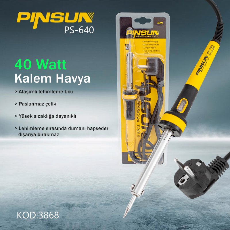 Pinsun PS-640 40 Watt Kalem Havya 