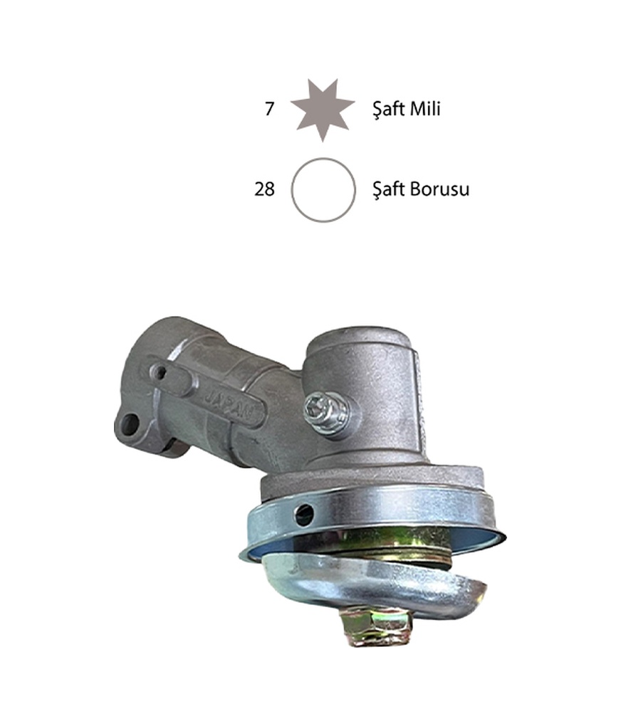 Tırpan Kafa Grubu Komple 28 Mm 7 Yıldız görsel 2