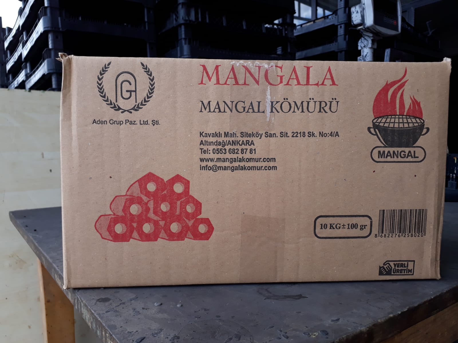 Mangala Mangal Kömürü 10 kg lık Koli