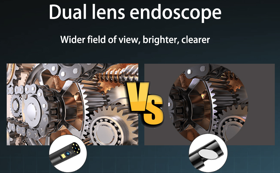 çift ​​lensli endoskop muayene kamerası