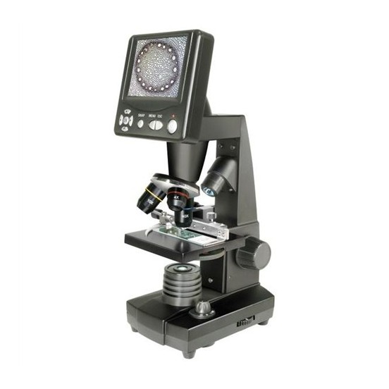 Bresser LCD Model 50X-500X Optik - 2000X Digital Bio Mikroskop