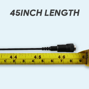 45 inç uzunluğunda kablo