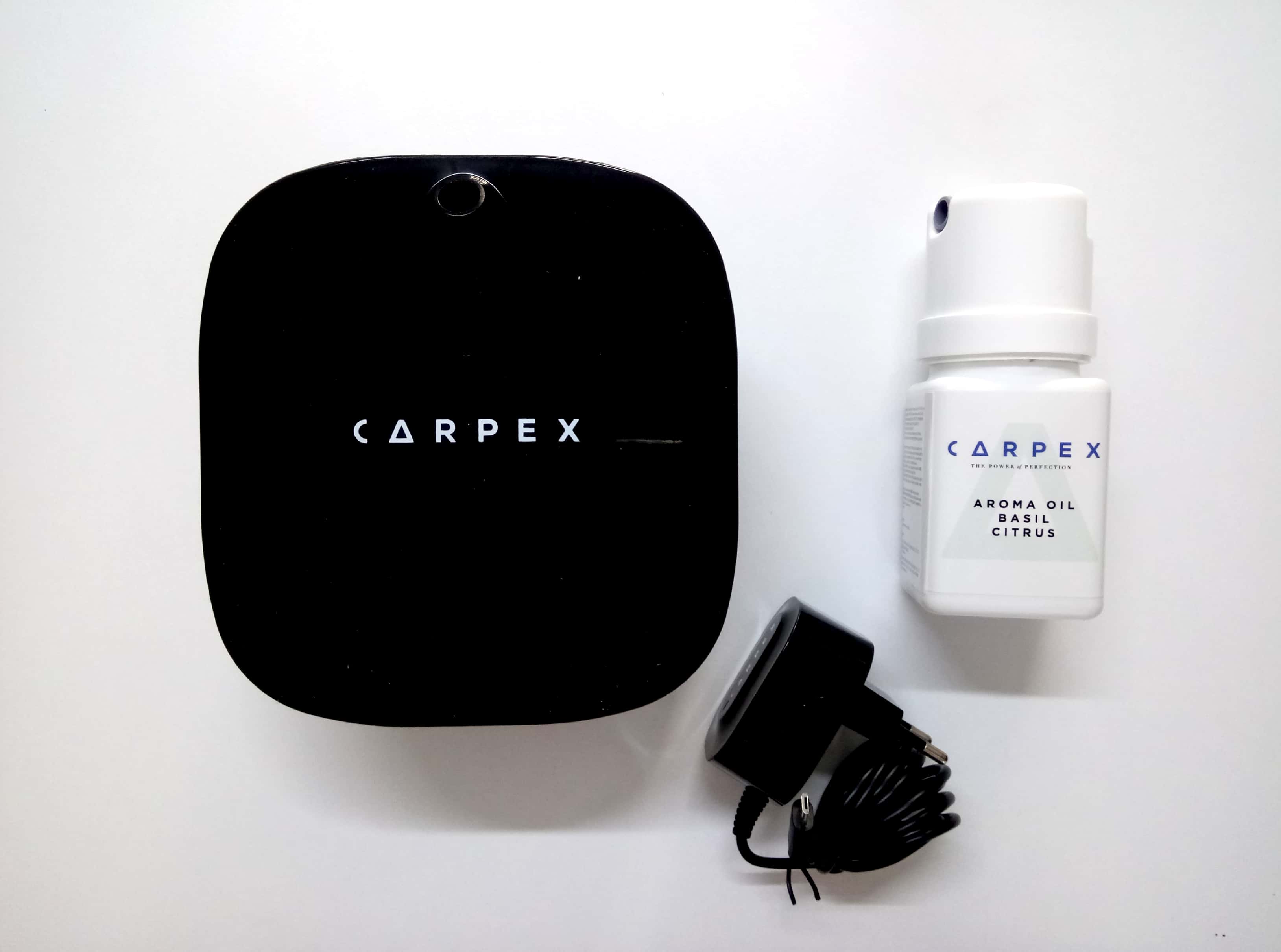 Carpex Micro Aroma Diffuser Koku Makinası Siyah+50 ml Koku Kartuş