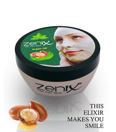 Zenix Argan Yağlı Kil Yüz Maskesi 350 ML
