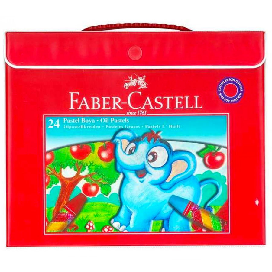 Faber Castell Pastel Boya 24 lü Sağlık Testlerinden Geçmiştir