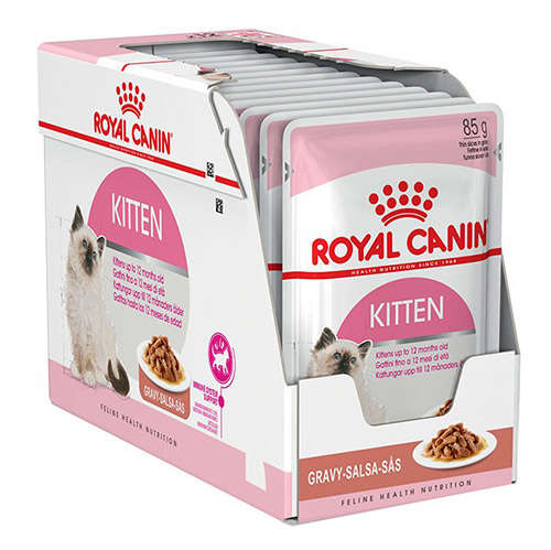 Royal Canin Kitten Gravy Yavru Kedi Pouch Yaş Mama 85 Gr X12 Adet
