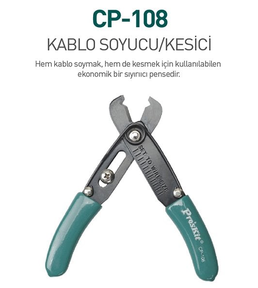 Proskit Cp-108 Kablo Soyucu Fiyatları ve Özellikleri