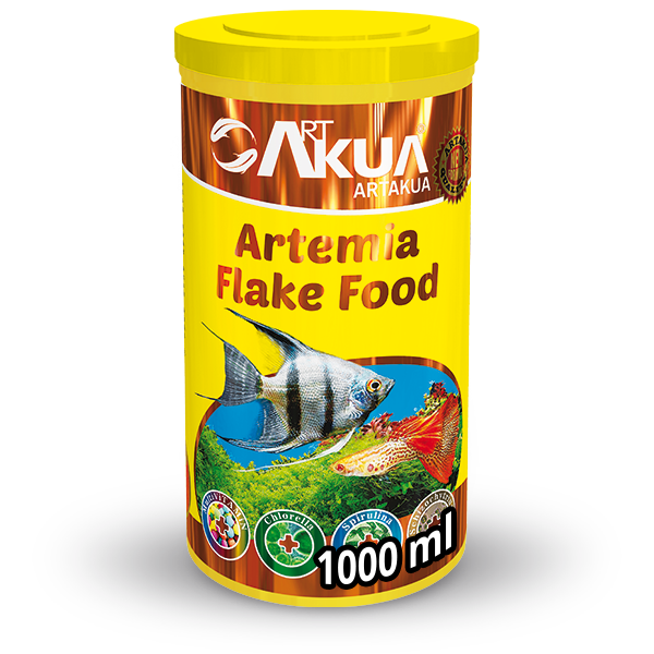 ARTAKUA  Artemia Flake Food 1000 ML 120 GR
