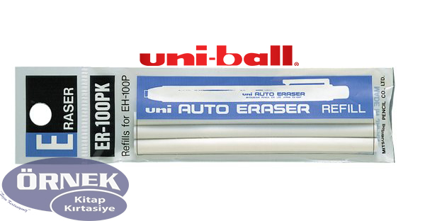 Uni-Ball Auto Eraser Kalem Silgi Yedeği 3'lü Paket