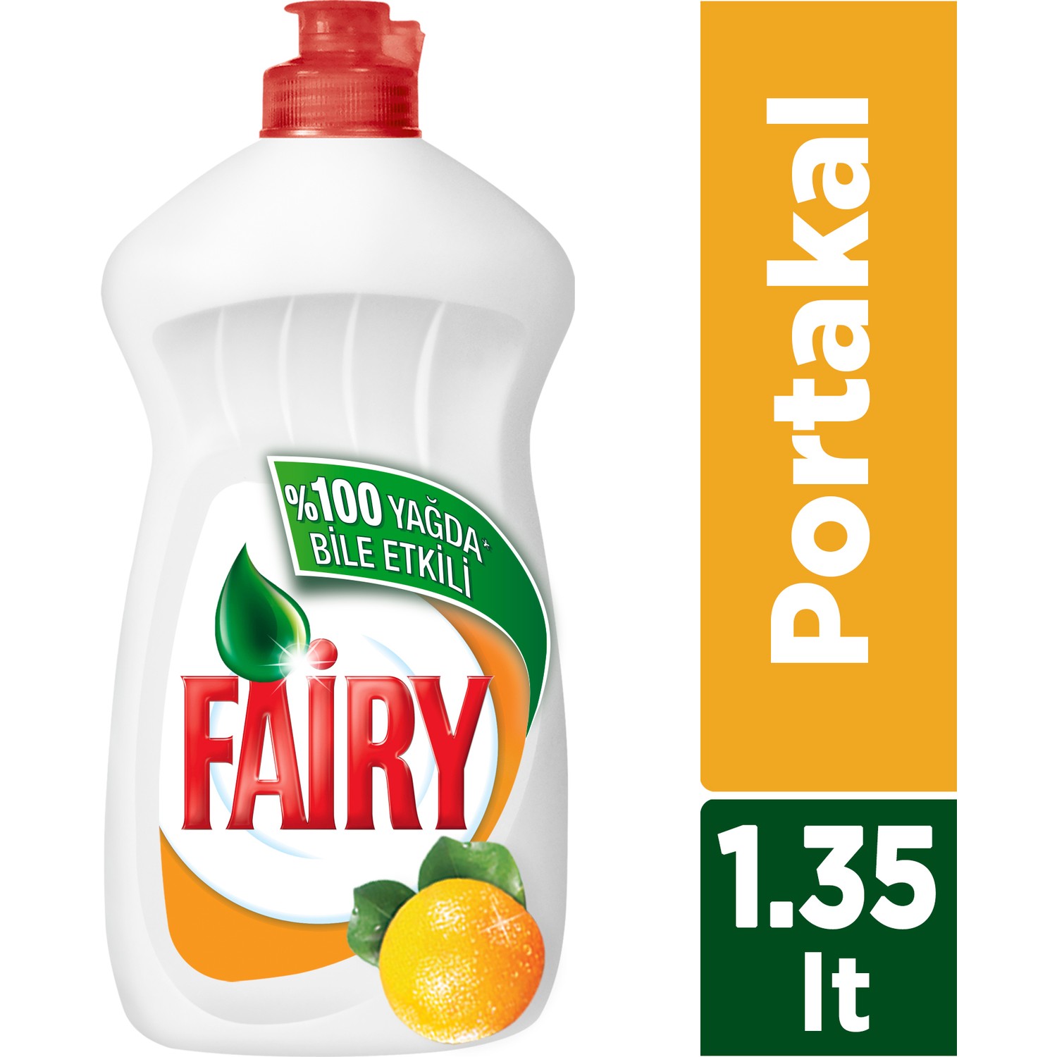 Fairy Sıvı Bulaşık Deterjanı Portakal 650 Ml