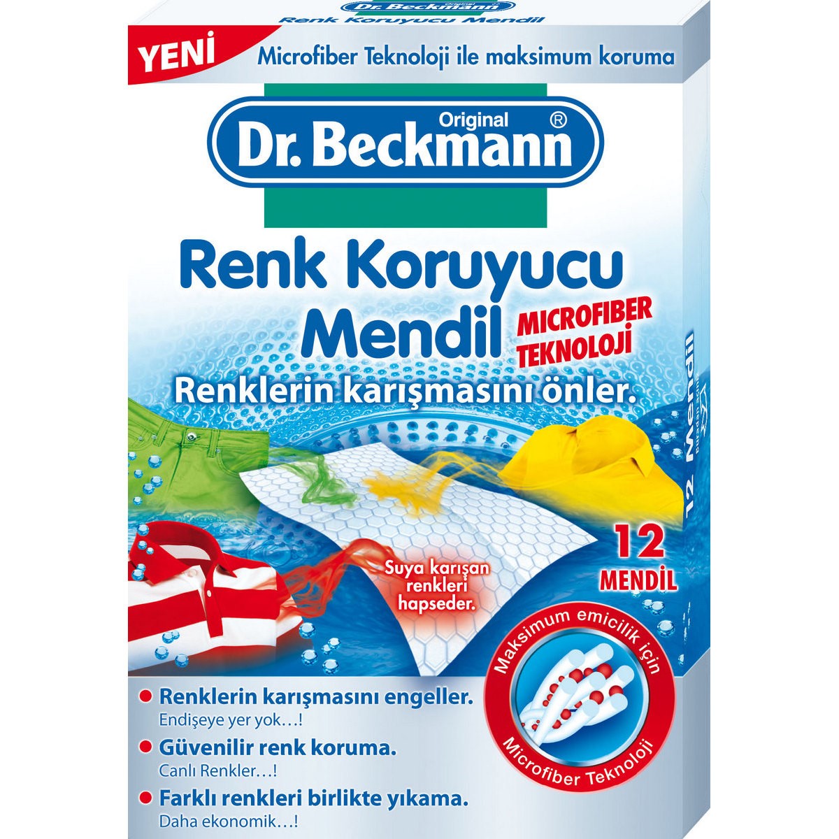 Dr.Beckmann Renk Koruyucu Mendil