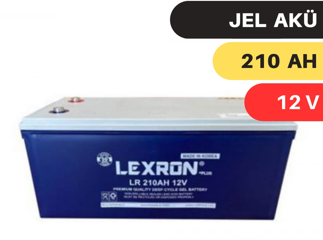 Lexron 210 Ah Jel Akü