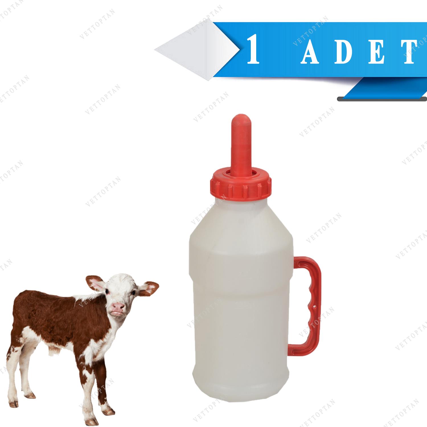 Buzağı Biberon Dana İnek Süt Biberonu 2.5 Litre 1 Adet Büyükbaş İ