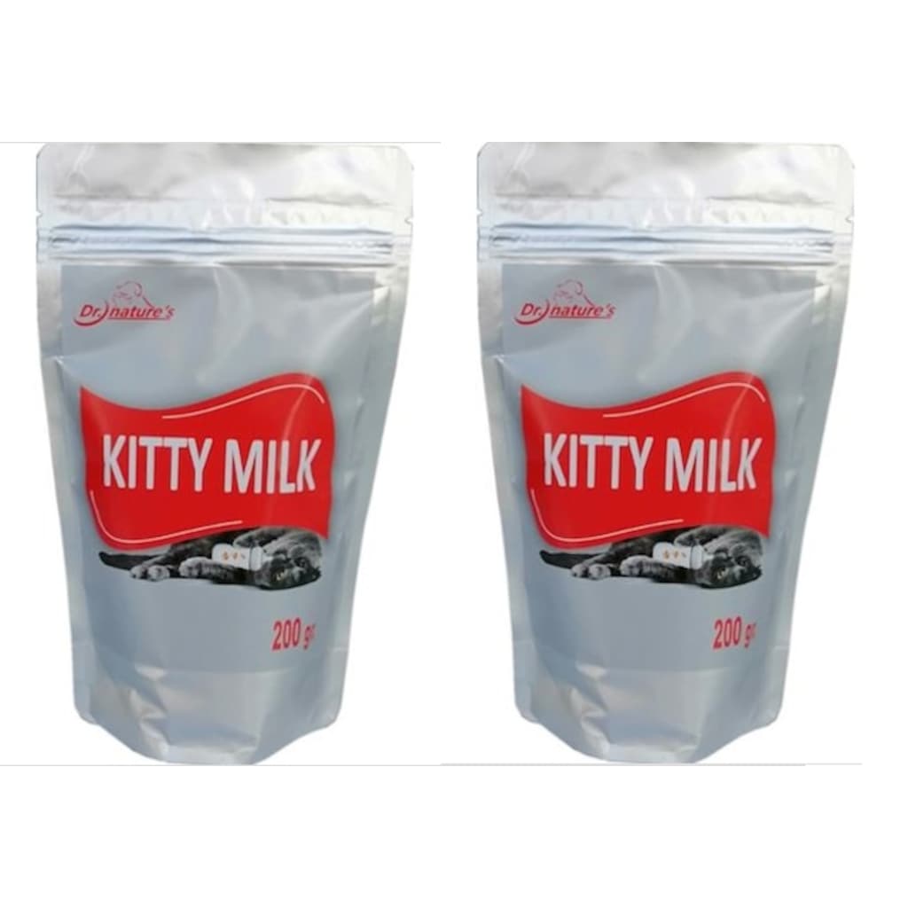 Dr. Nature's Kitty Milk Yavru Kediler İçin Süt Tozu 2 x 200 G