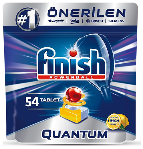 Finish Quantum 54 'lü Bulaşık yıkama Tableti