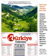 2022 Yılı Türkiye Takvimi