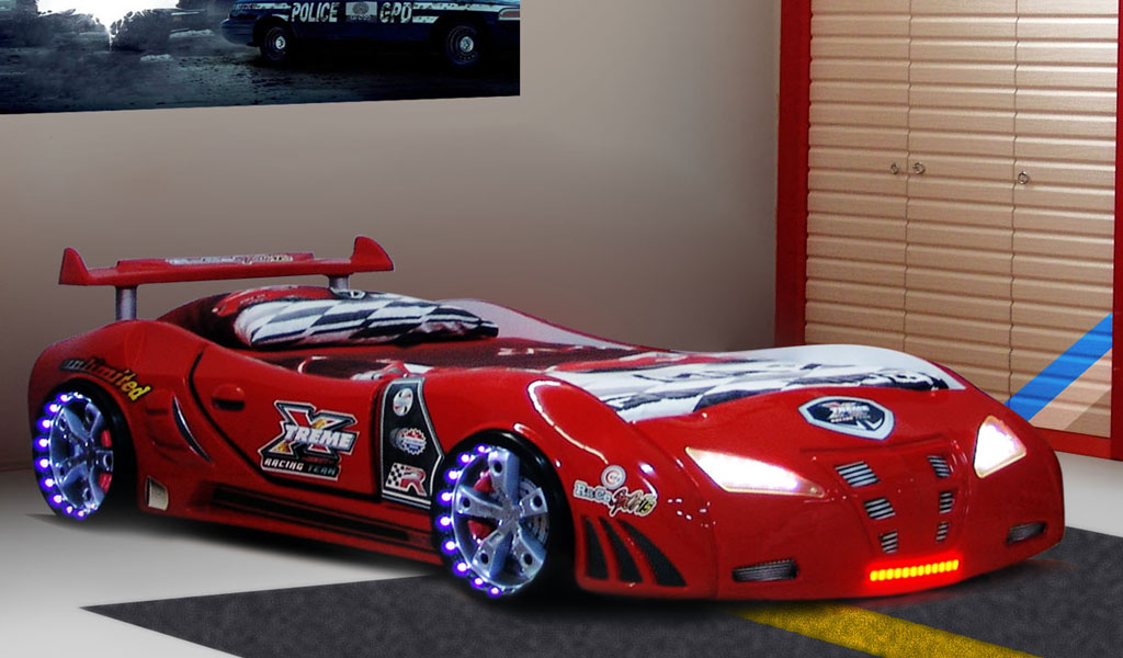 Arabalı Yatak - M3 Extreme Full kırmızı