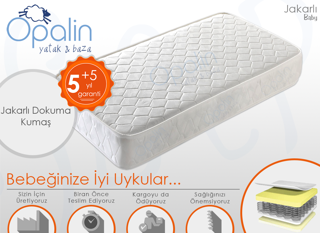 70x120 bebek yatagi opalin jakarli baby ortopedik yayli yatak fiyatlari ve ozellikleri