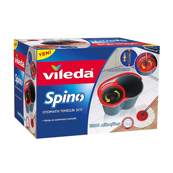 Vileda Spino Otomatik Sıkmalı Temizlik Seti
