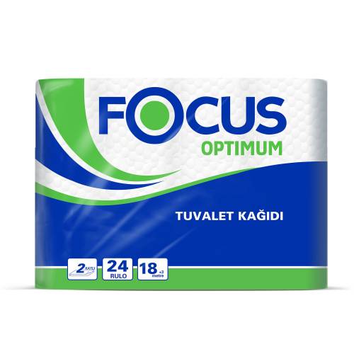 Focus Optimum %100 Doğal Selülöz Tuvalet Kağıdı - 48 RULO