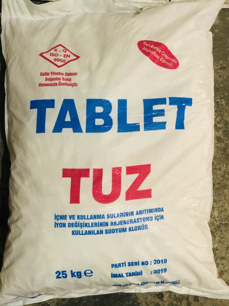 Tablet Tuz 2019 Üretim (FidanTuzculuk Farkıyla!)