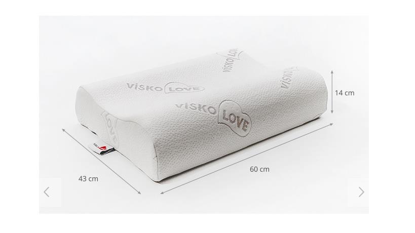 Visko Love V7007 Boyun Destekli Yüksek Visco Yastık Yeni Seri