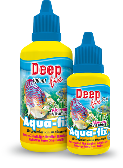 Deep Fix Aquafix Akvaryumlar İçin Su Düzenleyici Solüsyon 50 ml