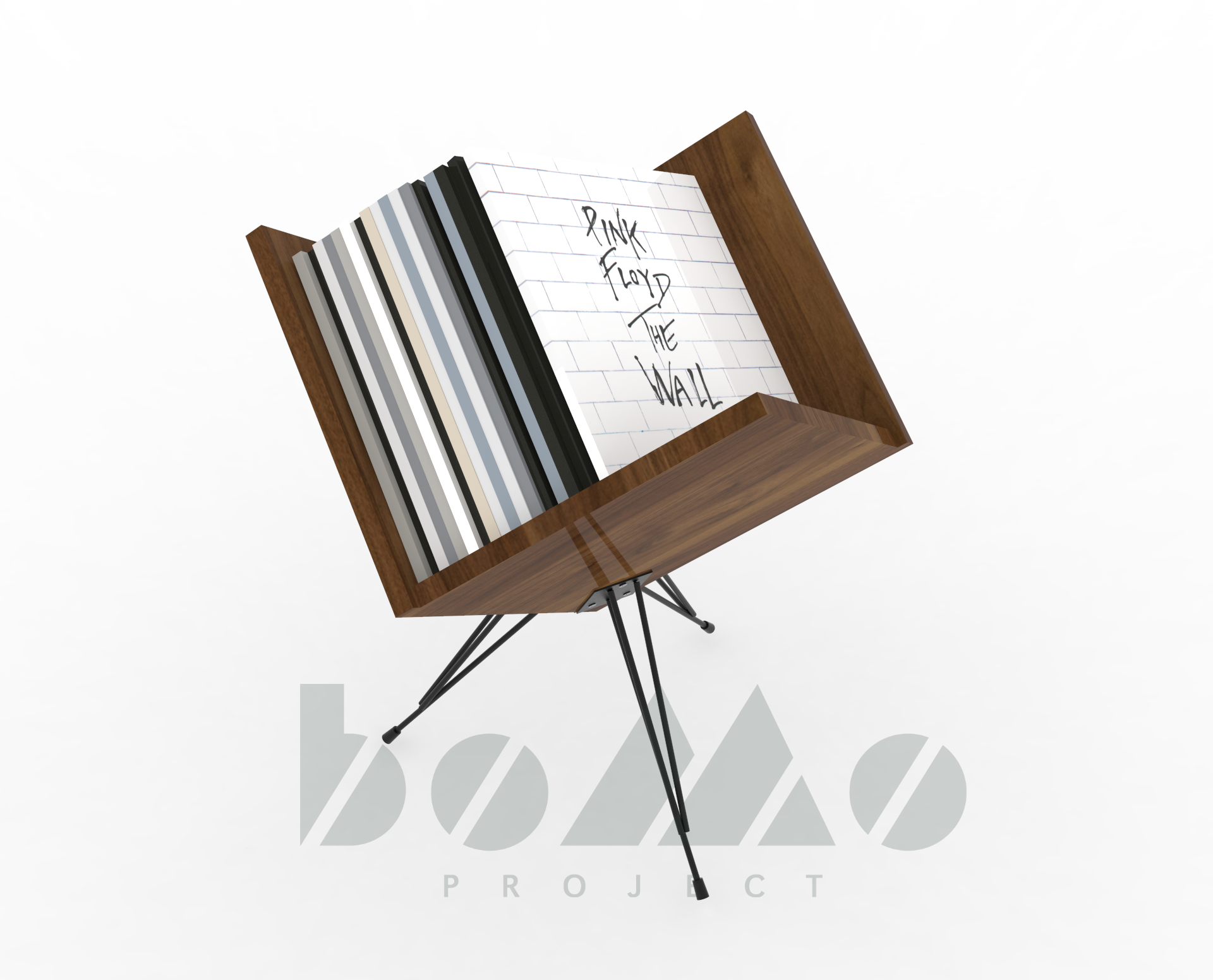 BomoProject Tasarım Plak Standı - 13