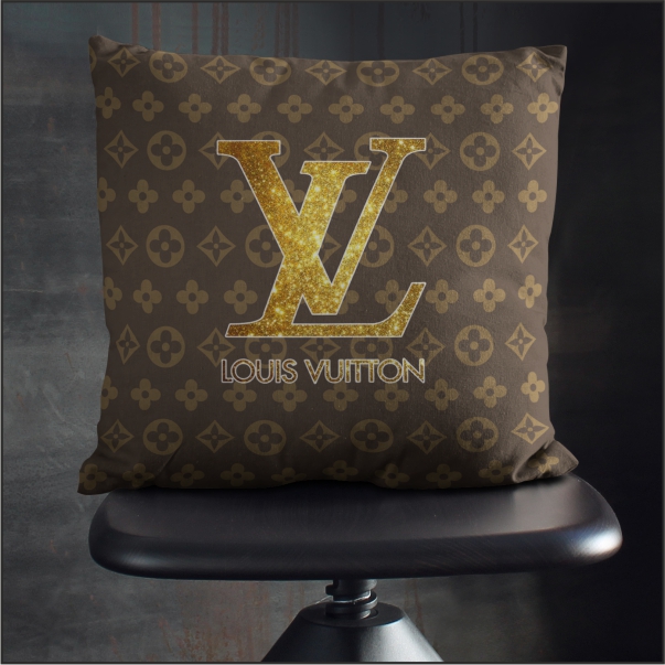Louis Vuitton Gold Yastık